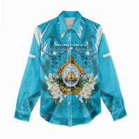 Honduras Independence Day Women Casual Shirt Coat Of Arms Special Style - Wonder Print Shop