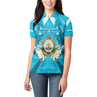 Honduras Independence Day Women Polo Shirt Coat Of Arms Special Style - Wonder Print Shop