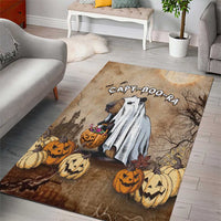Halloween Capy Boo Ra Area Rug Spooky Bara Season LT05 - Wonder Print Shop
