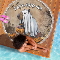 Halloween Capy Boo Ra Beach Blanket Spooky Bara Season LT05 - Wonder Print Shop