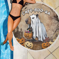 Halloween Capy Boo Ra Beach Blanket Spooky Bara Season LT05 - Wonder Print Shop