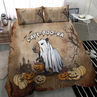 Halloween Capy Boo Ra Bedding Set Spooky Bara Season LT05 - Wonder Print Shop
