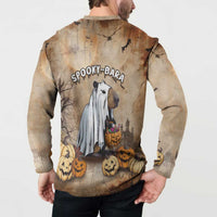 Halloween Capy Boo Ra Button Sweatshirt Spooky Bara Season LT05 - Wonder Print Shop