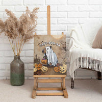 Halloween Capy Boo Ra Canvas Wall Art Spooky Bara Season LT05 - Wonder Print Shop