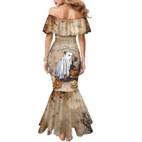 Halloween Capy Boo Ra Family Matching Mermaid Dress and Hawaiian Shirt Spooky Bara Season LT05 - Wonder Print Shop