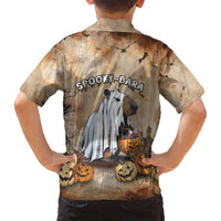Halloween Capy Boo Ra Family Matching Puletasi and Hawaiian Shirt Spooky Bara Season LT05 - Wonder Print Shop