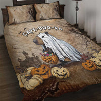 Halloween Capy Boo Ra Quilt Bed Set Spooky Bara Season LT05 - Wonder Print Shop