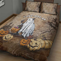 Halloween Capy Boo Ra Quilt Bed Set Spooky Bara Season LT05 - Wonder Print Shop