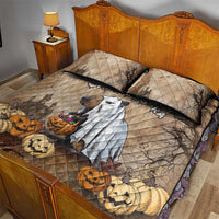 Halloween Capy Boo Ra Quilt Bed Set Spooky Bara Season LT05 - Wonder Print Shop