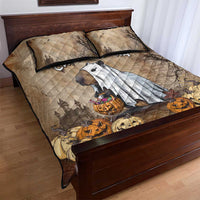 Halloween Capy Boo Ra Quilt Bed Set Spooky Bara Season LT05 - Wonder Print Shop