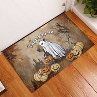 Halloween Capy Boo Ra Rubber Doormat Spooky Bara Season LT05 - Wonder Print Shop