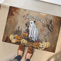 Halloween Capy Boo Ra Rubber Doormat Spooky Bara Season LT05 - Wonder Print Shop