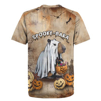 Halloween Capy Boo Ra Rugby Jersey Spooky Bara Season LT05 - Wonder Print Shop