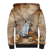 Halloween Capy Boo Ra Sherpa Hoodie Spooky Bara Season LT05 - Wonder Print Shop