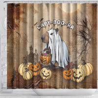 Halloween Capy Boo Ra Shower Curtain Spooky Bara Season