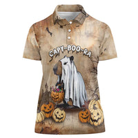 Halloween Capy Boo Ra Women Polo Shirt Spooky Bara Season LT05 - Wonder Print Shop