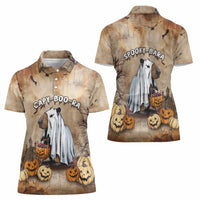 Halloween Capy Boo Ra Women Polo Shirt Spooky Bara Season LT05 - Wonder Print Shop