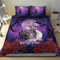 Halloween Skeleton Couple Bedding Set Til Death Do Us Part LT05 - Wonder Print Shop
