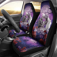 Halloween Skeleton Couple Car Seat Cover Til Death Do Us Part LT05 - Wonder Print Shop