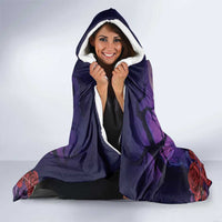 Halloween Skeleton Couple Hooded Blanket Til Death Do Us Part