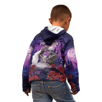 Personalised Halloween Skeleton Couple Kid Hoodie Til Death Do Us Part LT05 - Wonder Print Shop