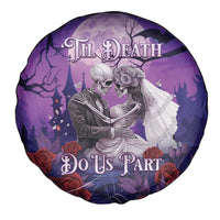 Halloween Skeleton Couple Spare Tire Cover Til Death Do Us Part LT05 - Wonder Print Shop