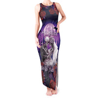 Personalised Halloween Skeleton Couple Tank Maxi Dress Til Death Do Us Part LT05 - Wonder Print Shop