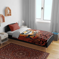 Coquette Pumpkin Halloween Bedding Set It's Spooky Season LT05 - Wonder Print Shop