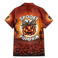 Coquette Pumpkin Halloween Family Matching Mermaid Dress and Hawaiian Shirt It's Spooky Season LT05 - Wonder Print Shop
