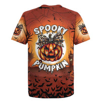 Coquette Pumpkin Halloween Rugby Jersey It's Spooky Season LT05 - Wonder Print Shop