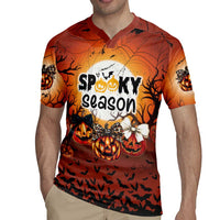 Coquette Pumpkin Halloween Rugby Jersey It's Spooky Season LT05 - Wonder Print Shop