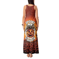 Coquette Pumpkin Halloween Tank Maxi Dress It's Spooky Season LT05 - Wonder Print Shop
