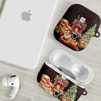 Funny Christmas AirPods Case Naughty Santa Im Laying On Your Present - Wonder Print Shop