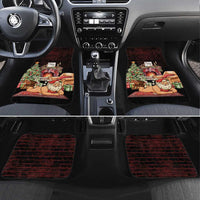 Funny Christmas Car Mats Naughty Santa Im Laying On Your Present - Wonder Print Shop