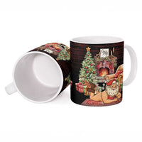 Funny Christmas Ceramic Mug Naughty Santa Im Laying On Your Present - Wonder Print Shop