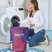 Les Grenadiers Haiti Football Laundry Basket Tropical Vibes - Wonder Print Shop