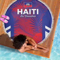 Les Grenadiers Haiti Football Beach Blanket Tropical Vibes - Wonder Print Shop