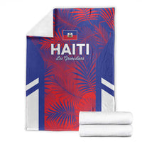 Les Grenadiers Haiti Football Blanket Tropical Vibes - Wonder Print Shop
