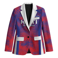 Custom Les Grenadiers Haiti Football Blazer Tropical Vibes - Wonder Print Shop