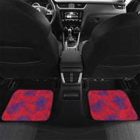 Custom Les Grenadiers Haiti Football Car Mats Tropical Vibes - Wonder Print Shop