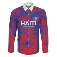 Custom Les Grenadiers Haiti Football Family Matching Short Sleeve Bodycon Dress and Hawaiian Shirt Tropical Vibes - Wonder Print Shop