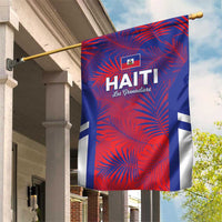 Les Grenadiers Haiti Football Garden Flag Tropical Vibes - Wonder Print Shop