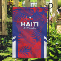 Les Grenadiers Haiti Football Garden Flag Tropical Vibes - Wonder Print Shop