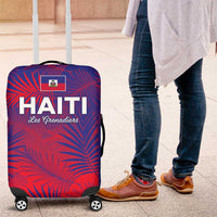 Les Grenadiers Haiti Football Luggage Cover Tropical Vibes - Wonder Print Shop