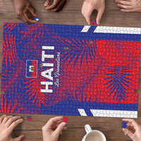 Les Grenadiers Haiti Football Puzzle Tropical Vibes - Wonder Print Shop