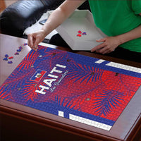 Les Grenadiers Haiti Football Puzzle Tropical Vibes - Wonder Print Shop
