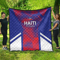 Les Grenadiers Haiti Football Quilt Tropical Vibes - Wonder Print Shop