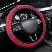Les Grenadiers Haiti Football Steering Wheel Cover Tropical Vibes - Wonder Print Shop