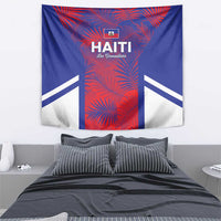 Les Grenadiers Haiti Football Tapestry Tropical Vibes - Wonder Print Shop