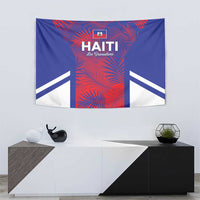 Les Grenadiers Haiti Football Tapestry Tropical Vibes - Wonder Print Shop